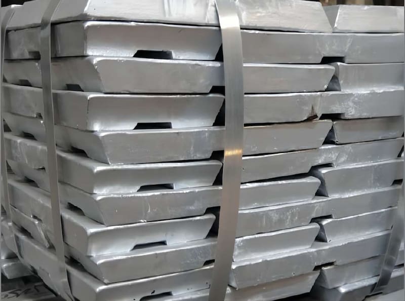 تصویر 1 از شمش آلومینیوم 1000 پوندی تولید شده برای کاربردهای صنعتی